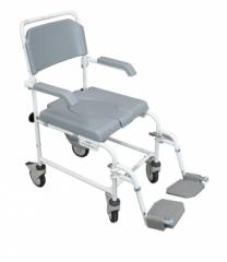 Attendant Propelled Shower Commode Chair