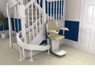 Curved Stairlift