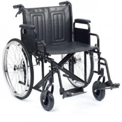 Bariatric Self Propelled Wheelchair with Drum Brakes
